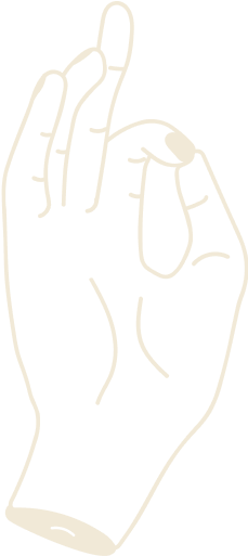 Hand with two fingers making a circle showing 'ok' hand gesture