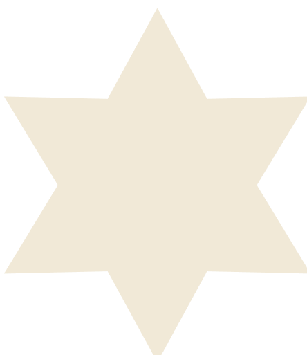 A six-tip star.